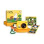 MarTube x Miffy Small Square Flip Camera - Travel Day (Yellow)