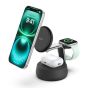 Belkin - Belkin UltraCharge Pro Qi2 3合1 磁吸無線充電座 25W [炭灰色 / 砂色]