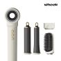 WHEEK WK30 Coanda Airflow Ionic Styling Hair Dryer (Ivory/Grey)