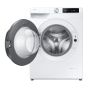 三星 - Bespoke AI 前置式洗衣機 AI Ecobubble™ 9kg, 1400rpm 白色 WW90DG6U34LESH