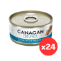 Canagan Cat Can Tuna with Mussels for Cats (75g x 24 Cans) WM75_24
