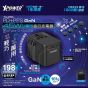 XPower - TA45B 6輸出45WPD/PPSGaN旅行充電器