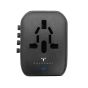 2theMax - YF120PD 20W USB-C 4-Port Travel Power Adaptor