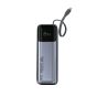 [3C Certified with QR Code] EGO - Hyper4 27K@ 240W Bulit-in cable Powerbank YJ-723A