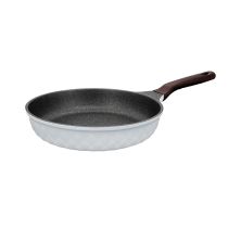 Ideale Chef - made in Korea CRYSTAL II Die-Cast Aluminium Titanium Coated Non-Stick Frypan 26cm - Light Gray CR-IC17626F
