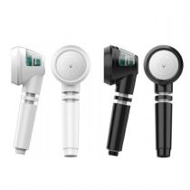 POSEION - Poseion BT100 magnetized ion water shower - White/Black POSEION_BT100