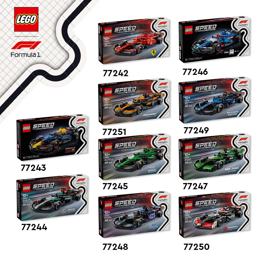 Ultimate Formula Lego Speed Champions Bundle The Club Exclusive