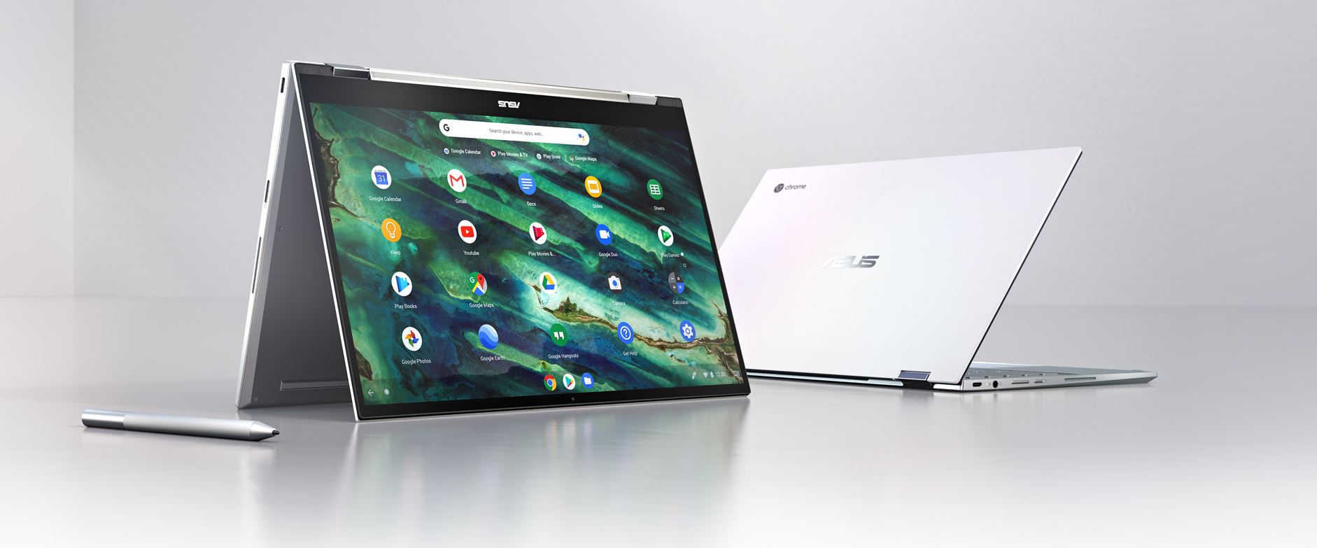 chrome flip laptop